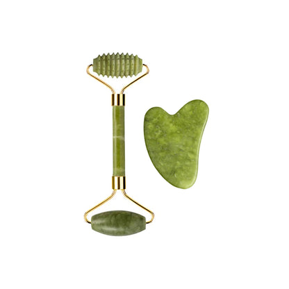 Ensemble Gua Sha et Rouleau de Jade