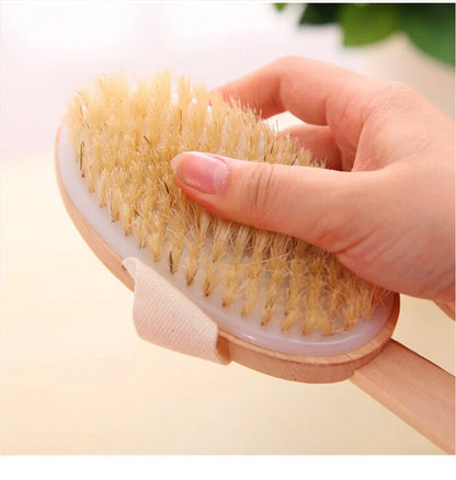 Brosse Sèche en Bois pour le Corps