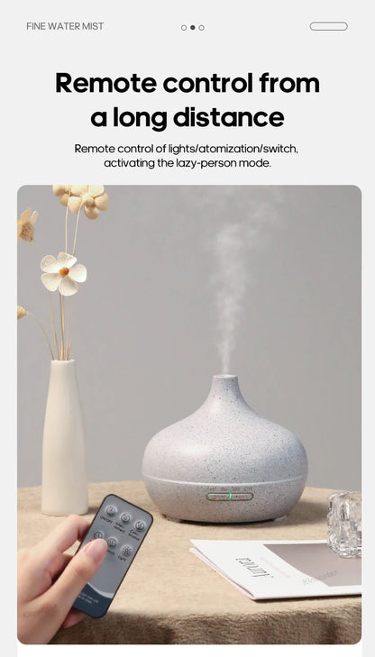 Diffuseur d'Huiles Essentielles en Bois Revitalyss