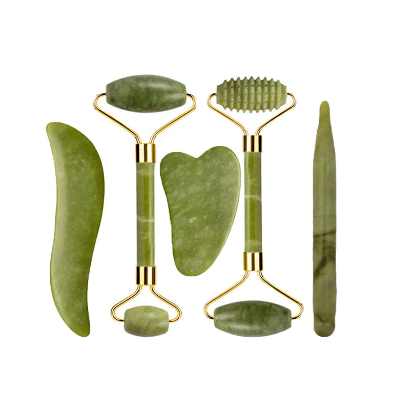 Ensemble Gua Sha et Rouleau de Jade