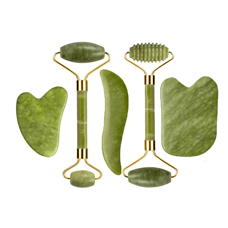 Ensemble Gua Sha et Rouleau de Jade