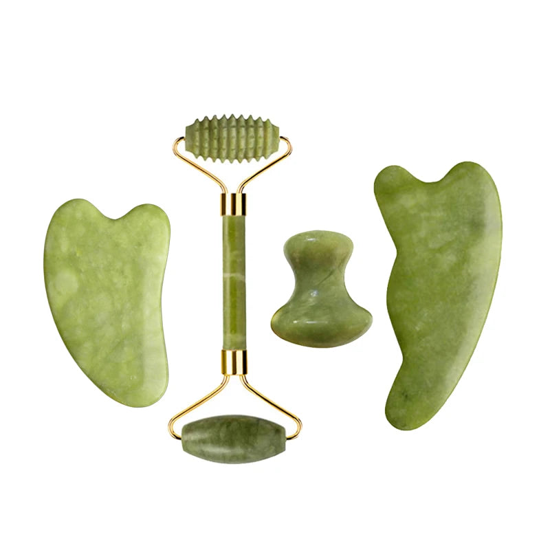 Ensemble Gua Sha et Rouleau de Jade