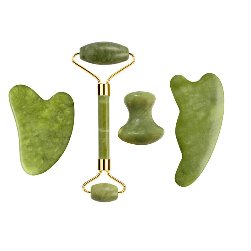 Ensemble Gua Sha et Rouleau de Jade
