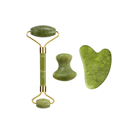 Ensemble Gua Sha et Rouleau de Jade