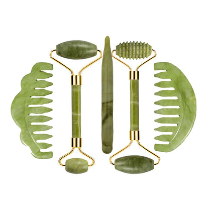 Ensemble Gua Sha et Rouleau de Jade