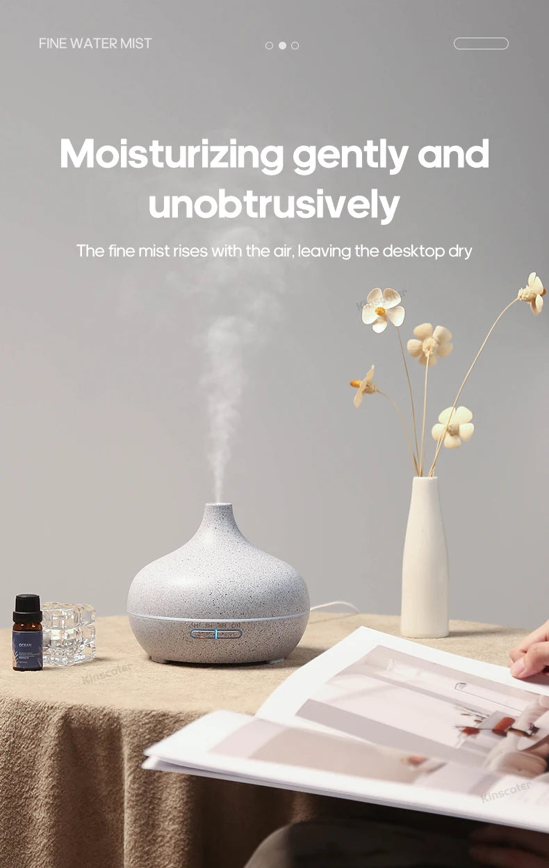 Diffuseur d'Huiles Essentielles en Bois Revitalyss