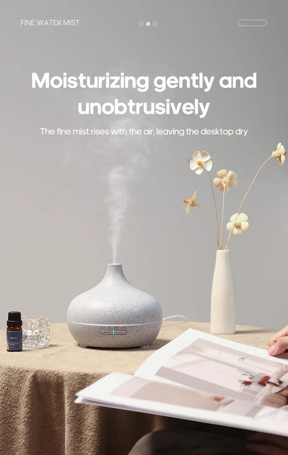 Diffuseur d'Huiles Essentielles en Bois Revitalyss