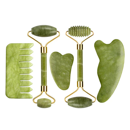 Ensemble Gua Sha et Rouleau de Jade