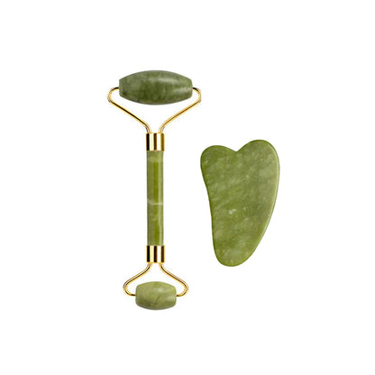 Ensemble Gua Sha et Rouleau de Jade