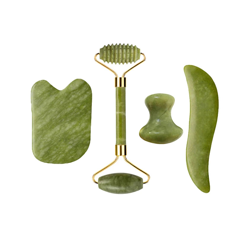Ensemble Gua Sha et Rouleau de Jade