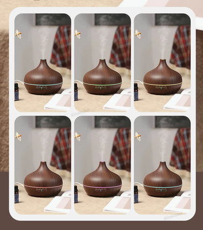 Diffuseur d'Huiles Essentielles en Bois Revitalyss